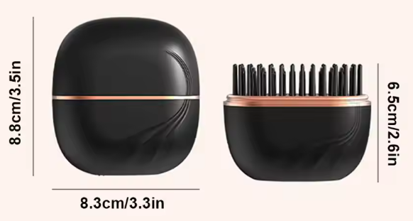 Mini Hair Straightener Brush