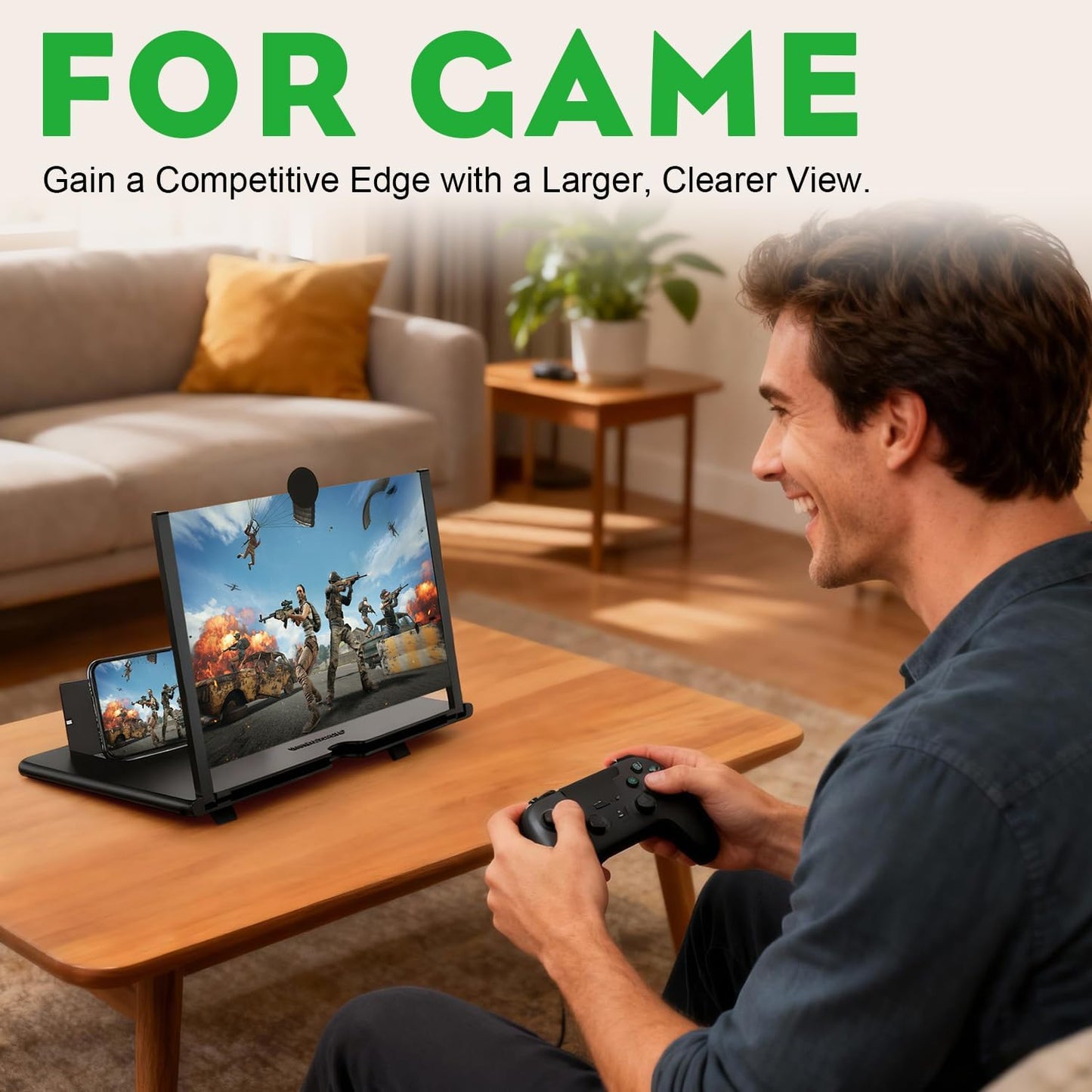 Level Up Your Viewing Experience! 🎉📱✨ 14" 3D HD Smartphone Screen Magnifier - Perfect for Movies, Gaming & Family Fun! Gift It to Mom & Dad Today! 🎁❤️ #TechGifts #HomeEntertainment