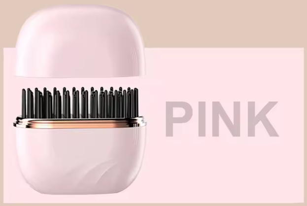Mini Hair Straightener Brush