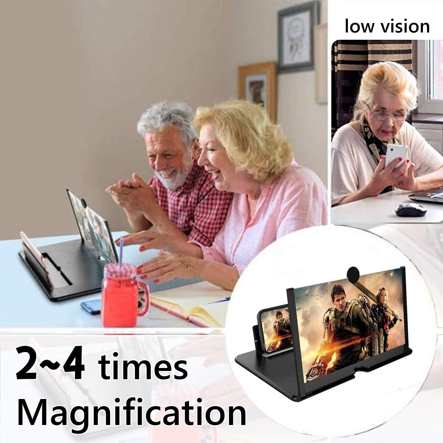 Level Up Your Viewing Experience! 🎉📱✨ 14" 3D HD Smartphone Screen Magnifier - Perfect for Movies, Gaming & Family Fun! Gift It to Mom & Dad Today! 🎁❤️ #TechGifts #HomeEntertainment