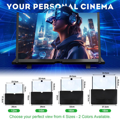 Level Up Your Viewing Experience! 🎉📱✨ 14" 3D HD Smartphone Screen Magnifier - Perfect for Movies, Gaming & Family Fun! Gift It to Mom & Dad Today! 🎁❤️ #TechGifts #HomeEntertainment